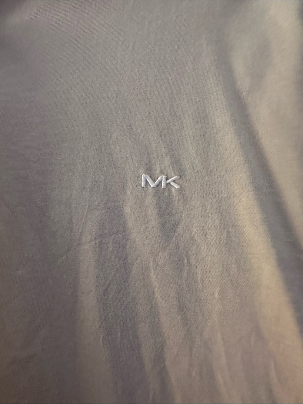 Michael Kors Greenwich Cotton Polo Shirt - Beige - Picture 4 of 9